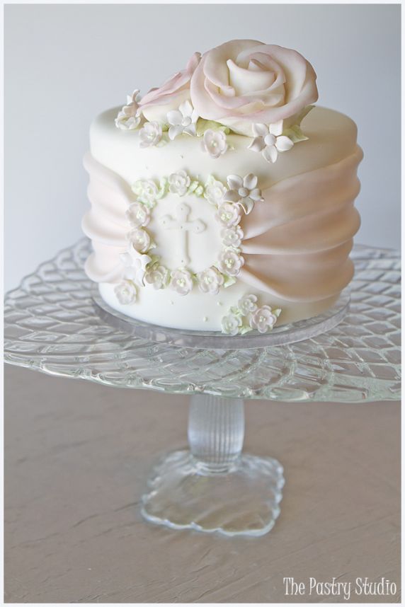 Elegant Christening Cake Elegant Christening Cake