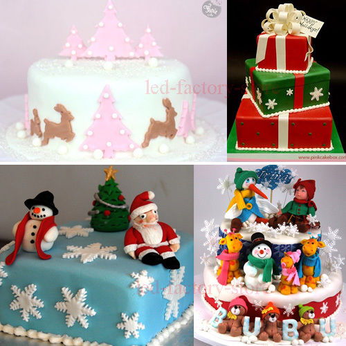 10 Photos of Deco Christmas Fondant Cakes For Girls 10 Photos of Deco Christmas Fondant Cakes For Girls