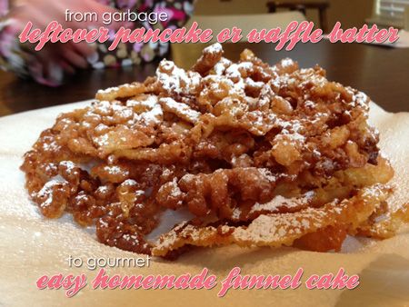 Funnel Cake From Pancake Batter Funnel Cake From Pancake Batter