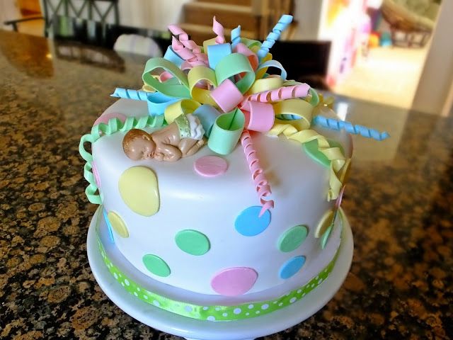 Gender Reveal Cake Gender Reveal Cake