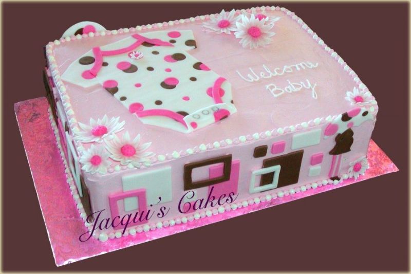 Girl Baby Shower Cake Girl Baby Shower Cake