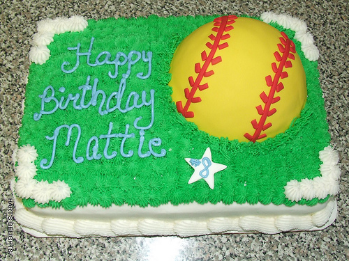 Girls Softball Birthday Cake Ideas Girls Softball Birthday Cake Ideas