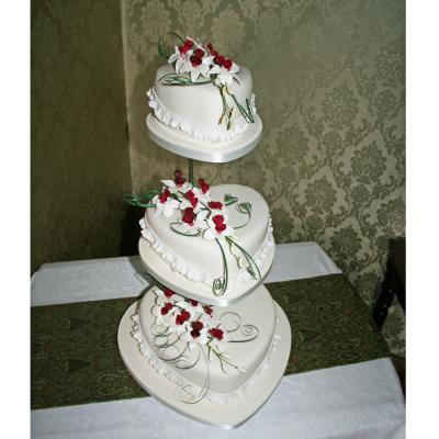 Heart Shaped Wedding Cake Tier Heart Shaped Wedding Cake Tier