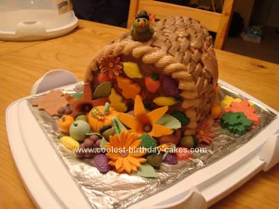 Horn of Plenty Thanksgiving Cake Horn of Plenty Thanksgiving Cake