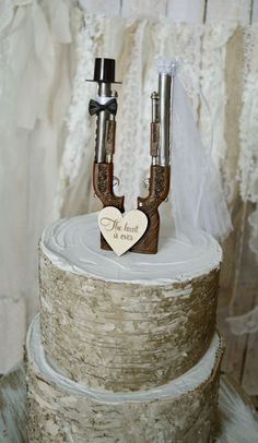 Hunting Themed Wedding Cake Hunting Themed Wedding Cake