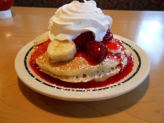 Ihop Strawberry Banana Cream Pancakes Ihop Strawberry Banana Cream Pancakes