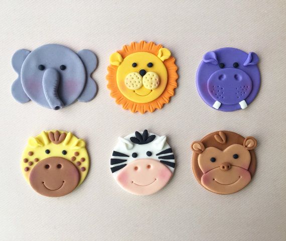 Jungle Animal Cupcakes Jungle Animal Cupcakes