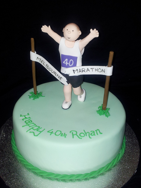 Marathon Runner Cake Marathon Runner Cake