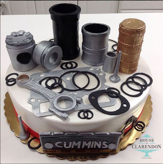 Mechanic Birthday Cake Mechanic Birthday Cake