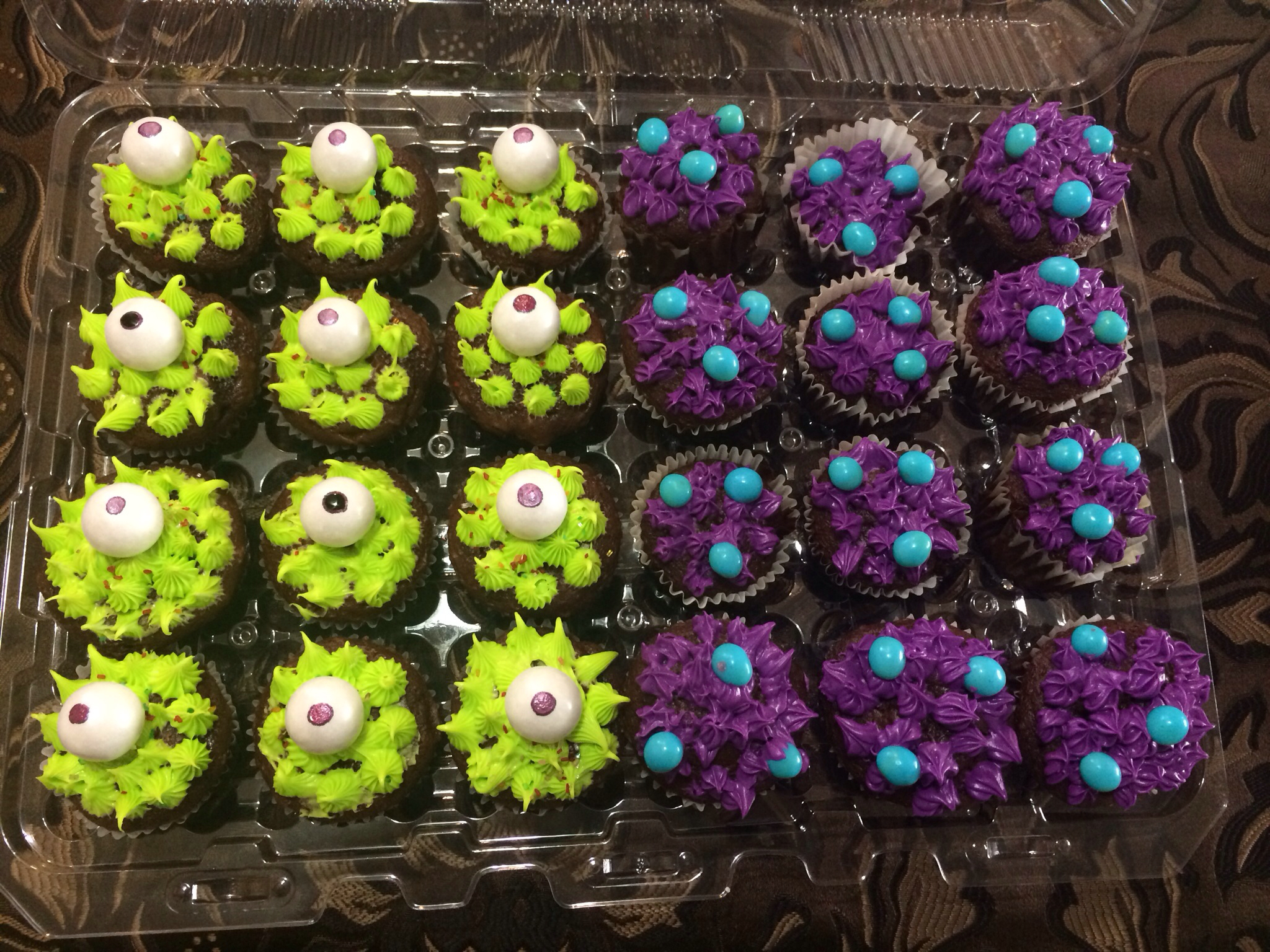 Monsters Inc. Cup Cakes Monsters Inc. Cup Cakes