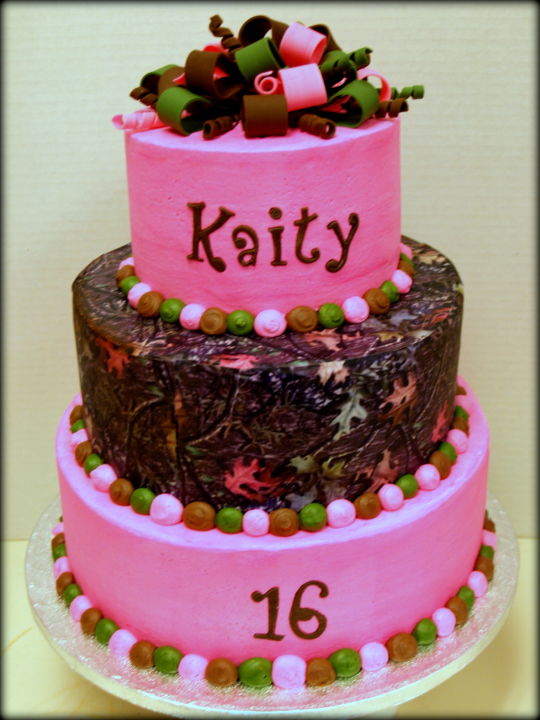 Pink Camo Cake Pink Camo Cake