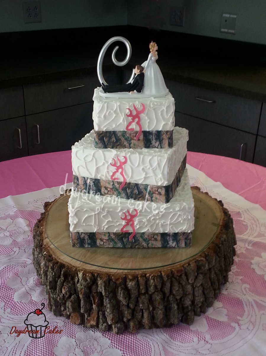 10 Photos of Pink Camo Square Cakes 10 Photos of Pink Camo Square Cakes