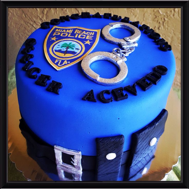 Police Cake