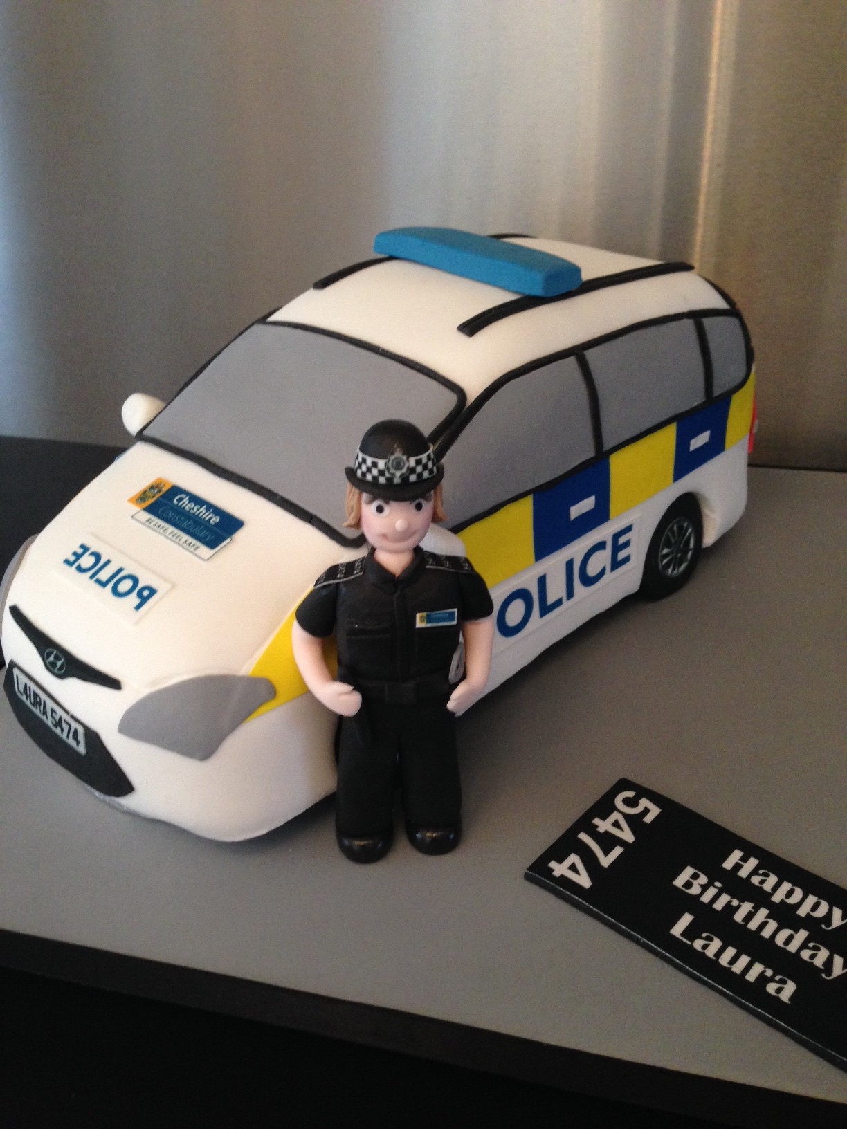 Police Car Cake