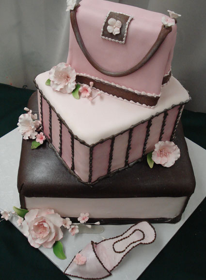 Purse Shaped Cakes Purse Shaped Cakes