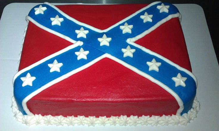 Rebel Confederate Flag Cakes Rebel Confederate Flag Cakes