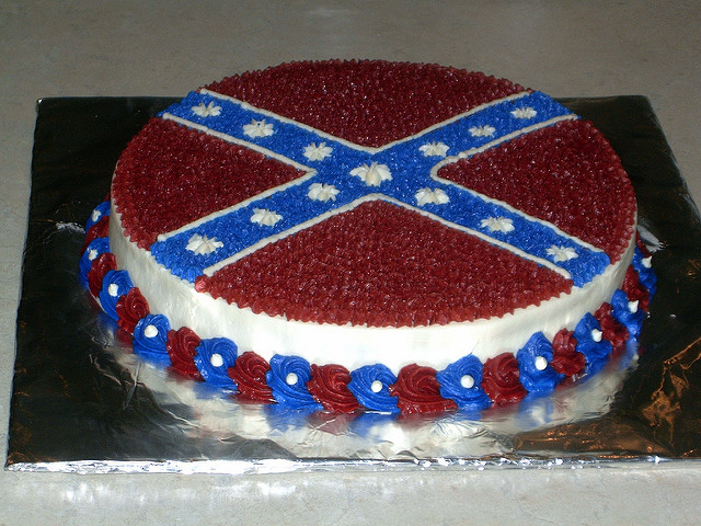 Rebel Flag Birthday Cake Rebel Flag Birthday Cake
