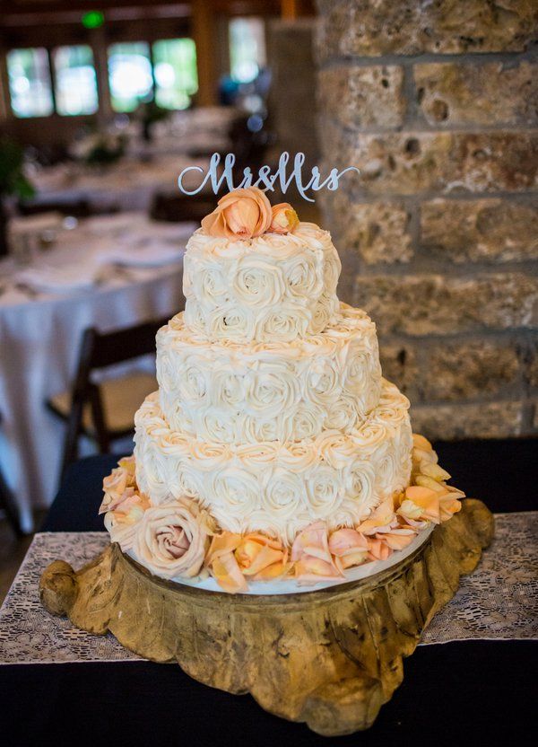 Rustic Country Wedding Cake
