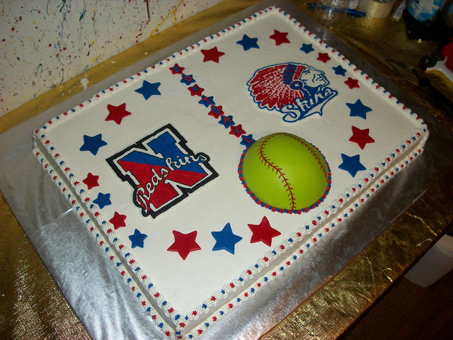 Softball Sheet Cakes Softball Sheet Cakes