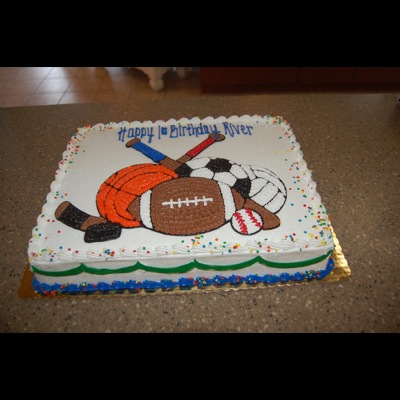 Sports Baby Shower Sheet Cakes Sports Baby Shower Sheet Cakes