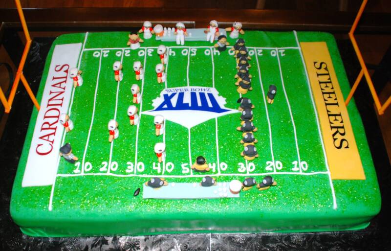 13 Super Bowl Party Cakes Cakes Photo - 50th Super Bowl Birthday Cake ...