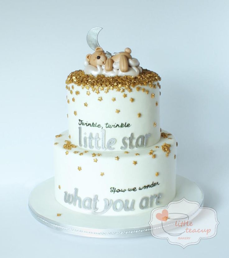Twinkle Little Star Baby Shower Cake Twinkle Little Star Baby Shower Cake