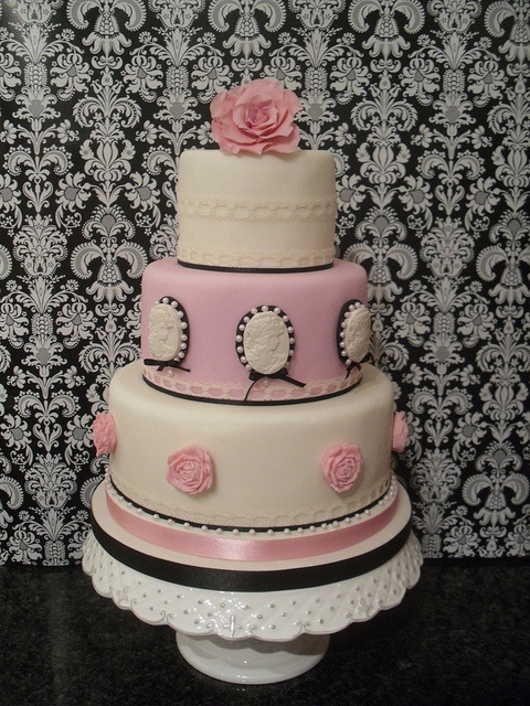 Vintage Baby Shower Cake Vintage Baby Shower Cake