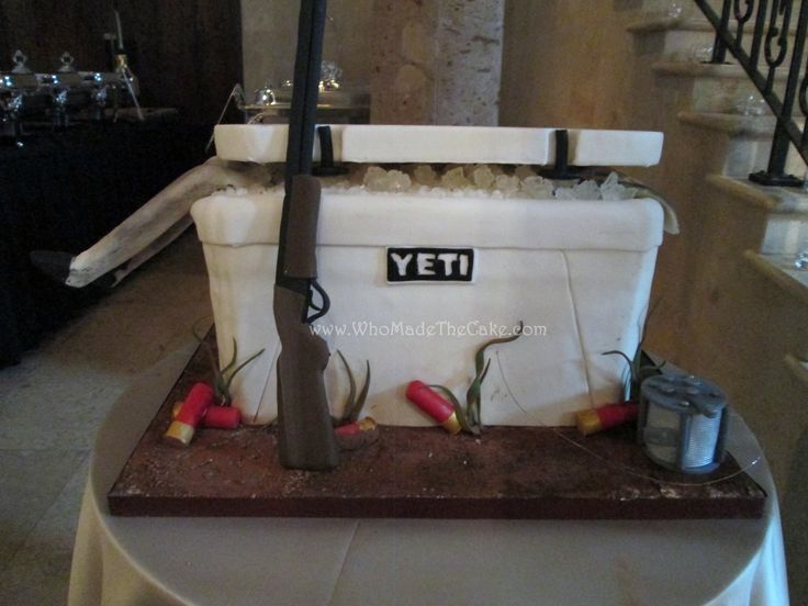 Yeti Cooler Grooms Cake Yeti Cooler Grooms Cake