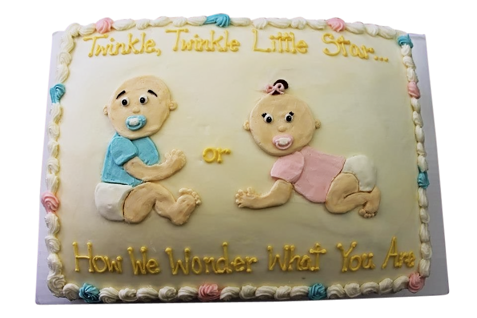 9 Photos of Cute Baby Reveal Cakes 9 Photos of Cute Baby Reveal Cakes