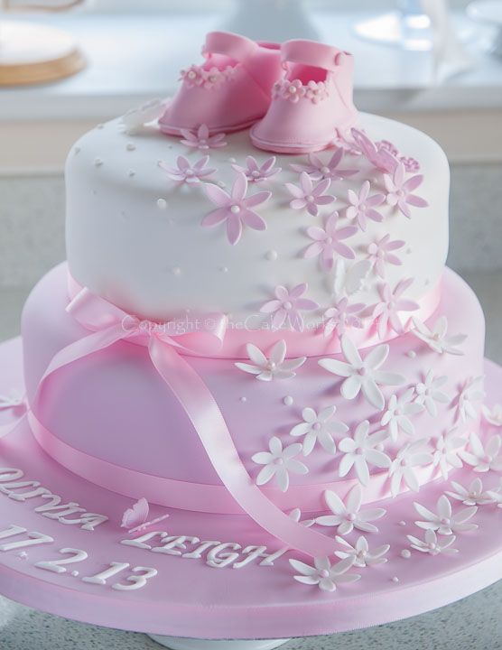 Baby Girl Baptism Cake Ideas Baby Girl Baptism Cake Ideas