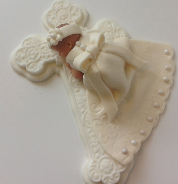 Baby Girl Christening Cake Toppers Baby Girl Christening Cake Toppers