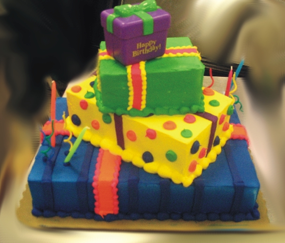 Birthday Cake Looks Like Present