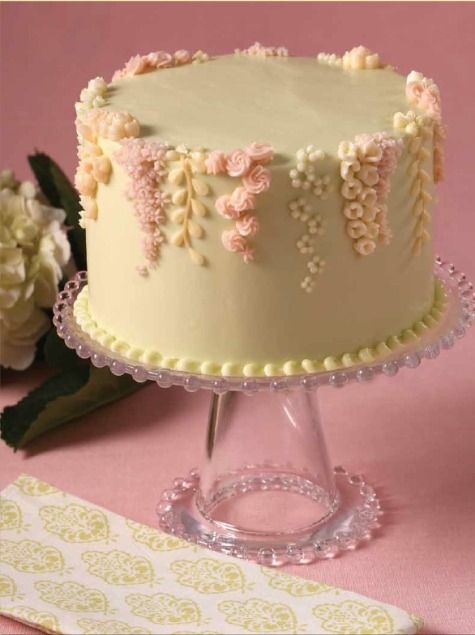9 Cakes Decorated With Buttercream Photo Buttercream Cake