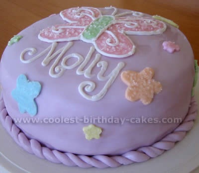 Butterfly Birthday Cake Butterfly Birthday Cake