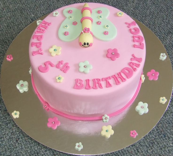 Butterfly Fondant Cake Butterfly Fondant Cake