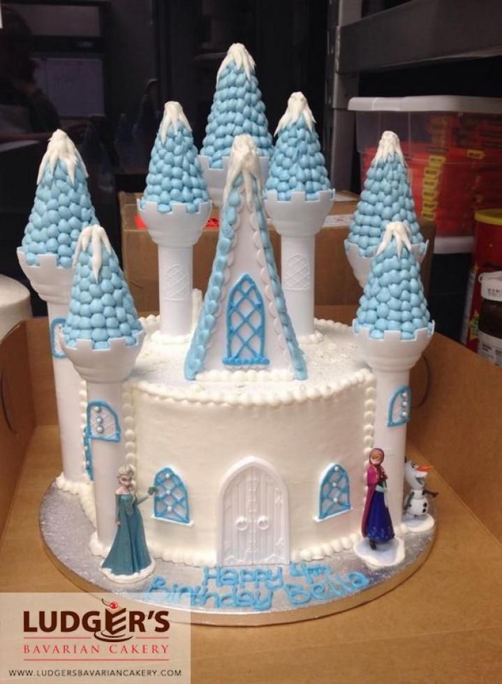 Castle Birthday Cake Frozen Castle Birthday Cake Frozen
