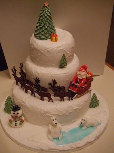 Christmas Cake Design Christmas Cake Design