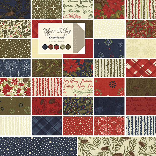 Christmas Fabric by Moda Layer Cake Christmas Fabric by Moda Layer Cake