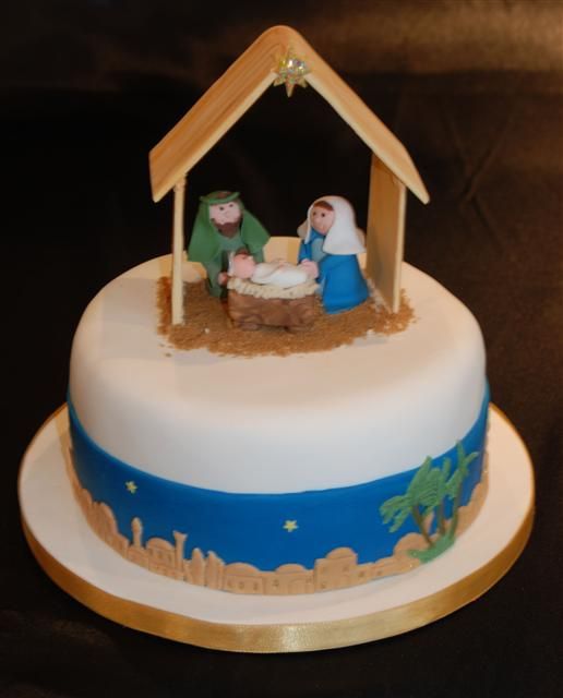 Christmas Nativity Cake Christmas Nativity Cake