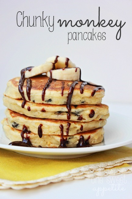 6 Photos of Chunky Monkey Pancakes 6 Photos of Chunky Monkey Pancakes
