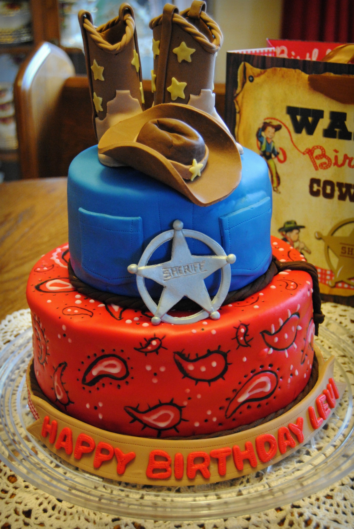 Cowboy Birthday Cake Ideas