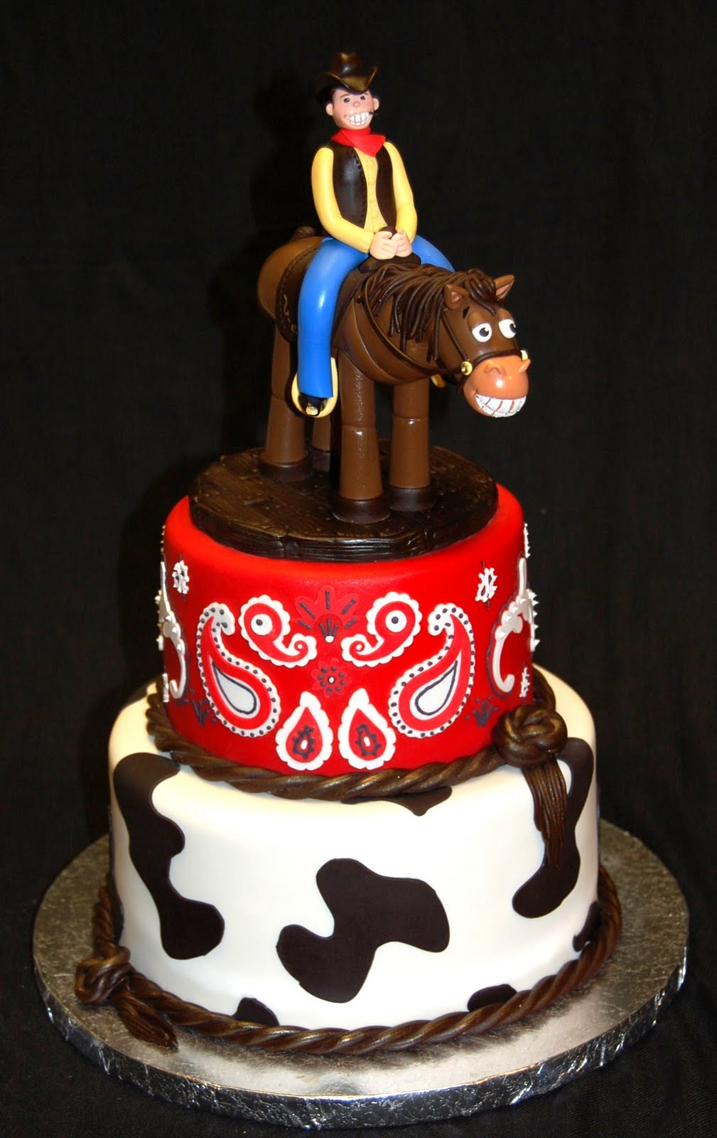 Cowboy Birthday Cake Cowboy Birthday Cake