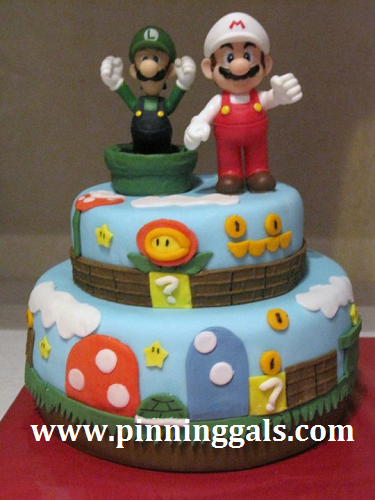 7 Mario Cakes For Boys Photo Kids Birthday Cakes Mario Kart Birthday Cake And Super Mario Brothers Birthday Cake Ideas Snackncake