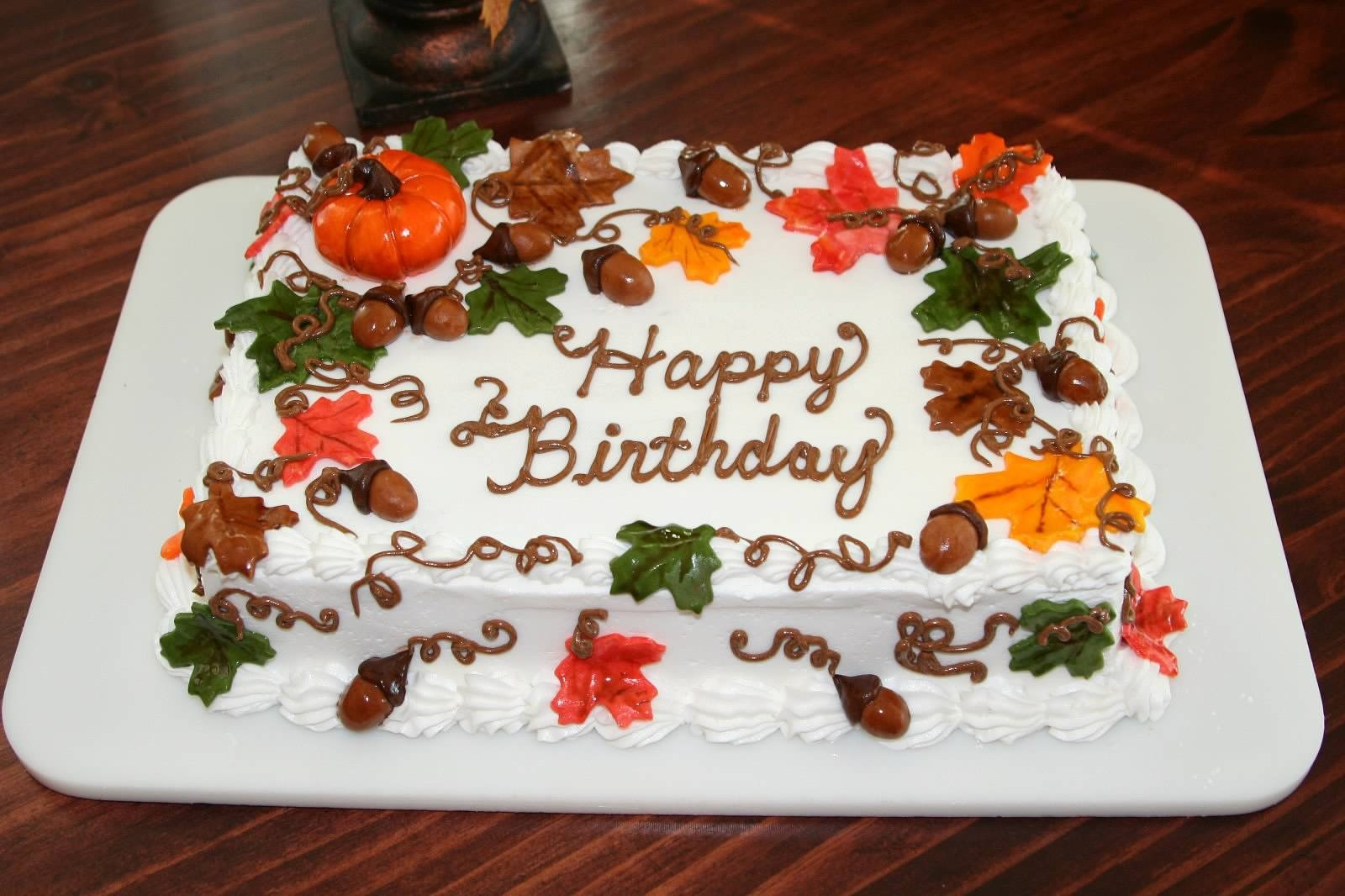 Fall Sheet Cake Ideas Fall Sheet Cake Ideas