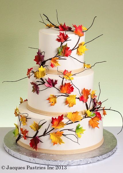 Fall Wedding Cakes On Pinterest Fall Wedding Cakes On Pinterest