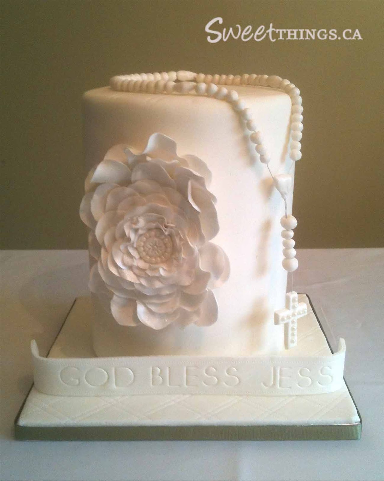 First Communion Cake First Communion Cake
