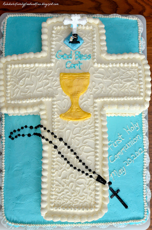 First Holy Communion Cross Cakes First Holy Communion Cross Cakes