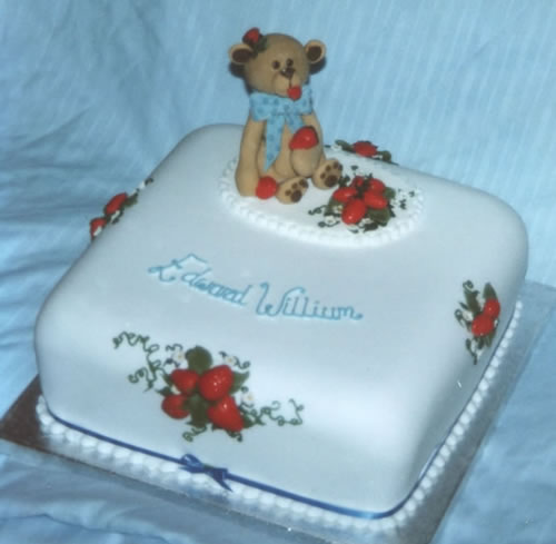 Fruit Themed Birthday Cake Fruit Themed Birthday Cake