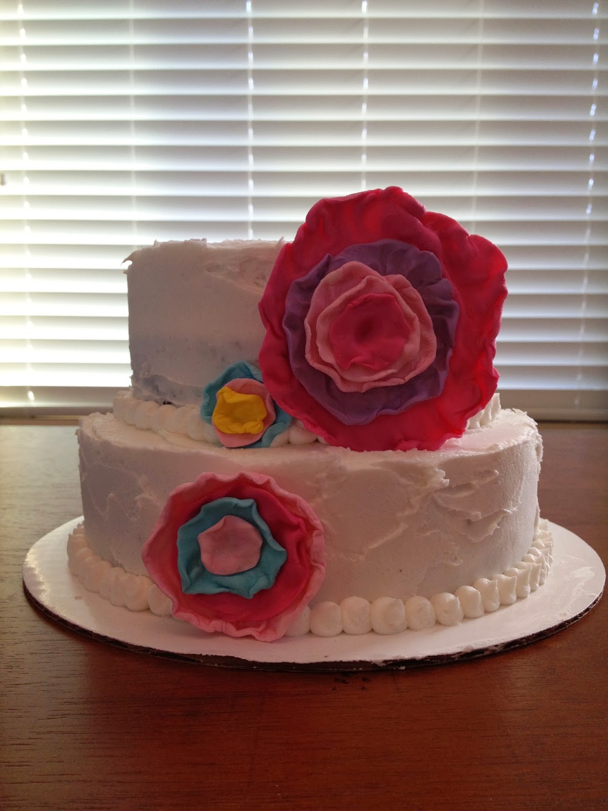 Funky Fondant Cake
