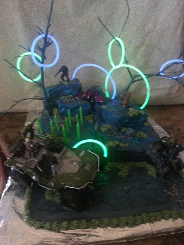 Halo Birthday Cake Ideas Halo Birthday Cake Ideas